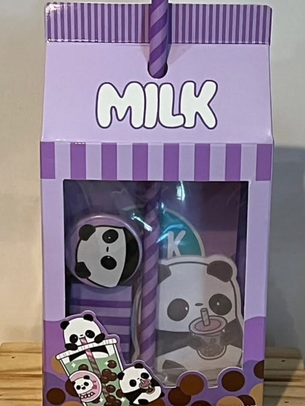 2/$20.00 Claire's Milk Carton Stationary Set